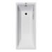 Чугунная ванна Vinsent Veron Square 140x70x45 с антискользящим покрытием