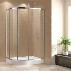 Душевой уголок Cezares ECO-O-RH-2-100/80-C-Cr стекло прозрачное 