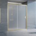 Душевая дверь в нишу Vegas Glass ZP 160 09 10 профиль золото, стекло сатин
