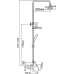Душевая стойка Aquanet FSC1602-2 Round