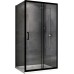 Душевое ограждение Abber Schwarzer Diamant AG30100B-S50B 100x50
