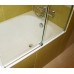 Шторка на ванну GuteWetter Slide Pearl GV-862 правая 95 см стекло бесцветное, профиль хром