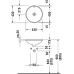 Комплект  Смеситель Grohe Essence New 19967001 для раковины + Рукомойник Duravit Architec 0468400000