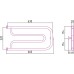 Полотенцесушитель водяной Сунержа Гусли 32x65