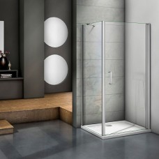 Душевой уголок Good Door Mokka DR+SP 80х100х185 см 