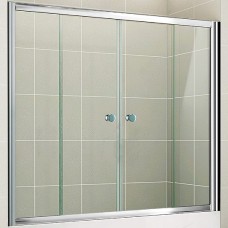 Шторка на ванну Cezares Pratico VF2 170/140 C Cr 