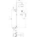 Душевая стойка Webert Azeta AZ870105015PVC хром
