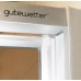 Душевой уголок GuteWetter Practic Square GK-404 правая 80x80 см стекло бесцветное, профиль матовый хром