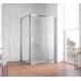 Душевой уголок Vegas Glass ZP+ZPV 110*100 08 02 профиль глянцевый хром, стекло шиншилла