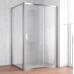 Душевой уголок Vegas Glass ZP+ZPV 110*100 08 02 профиль глянцевый хром, стекло шиншилла
