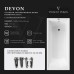 Чугунная ванна Vinsent Veron Devon 180x70x45 с антискользящим покрытием