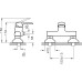 Смеситель VitrA Dynamic S A40954EXP для душа