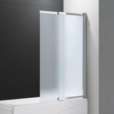 Шторка на ванну Cezares Slider VF-11-90/150-P-Cr стекло рифленое 
