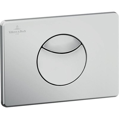 Кнопка смыва Villeroy & Boch Viconnect 9224 85 69 матовый хром