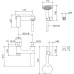 Смеситель La Torre Laghi 44020.CR для ванны с душем