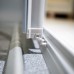 Душевая дверь в нишу GuteWetter Practic Door GK-403 135-139 см стекло бесцветное, профиль матовый хром