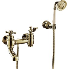Смеситель Timo Lina 7034/02Y antique, для ванны с душем 