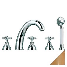 Смеситель Bandini Classic 616.940/21 Oro С ВНУТРЕННЕЙ ЧАСТЬЮ 