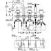 Смеситель Grohe Atrio New 19923AL3 на борт ванны