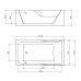 Акриловая ванна Gemy G9066 II O L 171x86