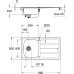 Комплект Grohe Bau 31562SD0 Мойка кухонная K200 31552SD0 + Смеситель BauEdge 31367000 для кухонной мойки