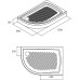 Поддон для душа Iddis 27LR128i22 120x80x16,5
