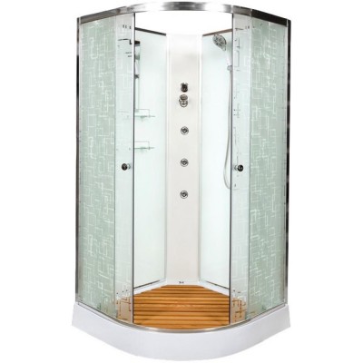 Душевая кабина AvaCan EM1580 N 80x80 с гидромассажем