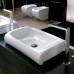 Раковина Hidra Ceramica Hi-line HI15 белая