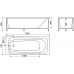 Акриловая ванна BelBagno BB102-150-70