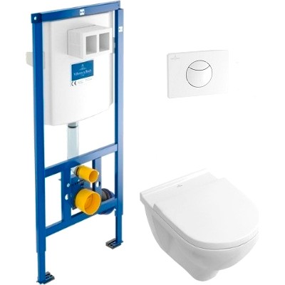 Комплект Villeroy & Boch O Novo 5660 D1 01 кнопка белая
