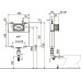 Смывной бачок скрытого монтажа AlcaPlast Basicmodul Slim AM1112B