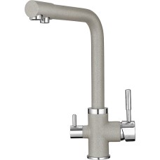 Смеситель Granula GR-2015 базальт, для кухонной мойки 