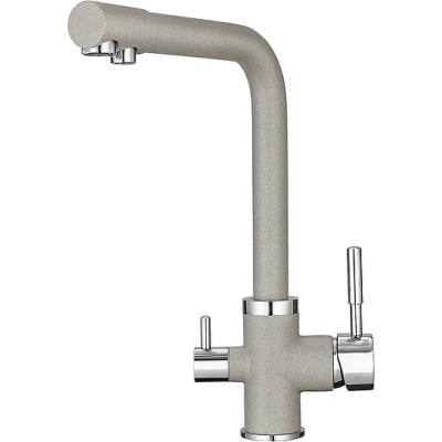 Смеситель Granula GR-2015 базальт, для кухонной мойки