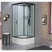 Душевая кабина Frank F409/2 Black Б/К 90x90