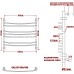 Полотенцесушитель водяной Ника Arc ЛД (г2) 60/60-7