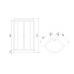 Душевая кабина Royal Bath Practic RB90HK1-M-BL 90x90