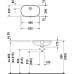 Комплект  Смеситель Hansgrohe Logis 71090000 для раковины + Рукомойник Duravit D-Code 0338490000 встраиваемый