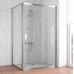 Душевой уголок Vegas Glass ZP+ZPV 120*80 08 01 профиль глянцевый хром, стекло прозрачное