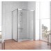 Душевой уголок Vegas Glass ZP+ZPV 120*80 08 01 профиль глянцевый хром, стекло прозрачное