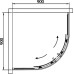Душевой уголок Black&White Stellar Wind S801 900х900