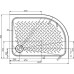 Поддон для душа Cezares Tray RH 120/90 13 W R