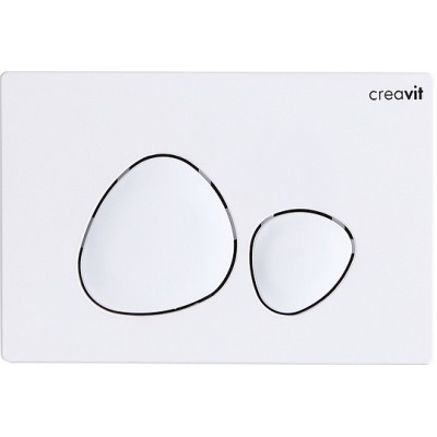Кнопка смыва Creavit Spa GP7001.00 белая