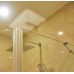 Душевой уголок GuteWetter Lux Festt GK-001 правый 100x100 см стекло бесцветное, фурнитура хром