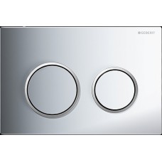 Кнопка смыва Geberit Omega 20 115.085.KH.1 хром/матовый хром 