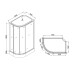 Душевая кабина Loranto CS-1200-13TM/M R 120x80