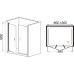 Душевая дверь в нишу Weltwasser WW600 600K2-100