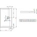 Поддон для душа Radaway Argos D90x120
