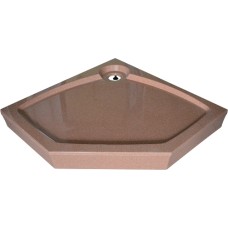 Поддон для душа GuteWetter Deluxe 100x100x16 P терракот 