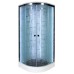 Душевая кабина AvaCan EM2011 LED+GM 110x110 с гидромассажем