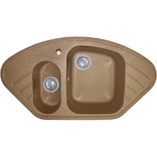 Мойка кухонная GranFest Corner GF-C960E терракот 
